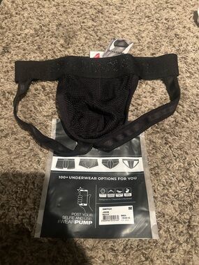 Black Pump Mesh Jockstrap